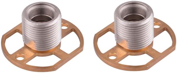 Shower Bar Valve Fixing Kit 1 Pair Chrome BSP Wall Mounting Valve - Image 3