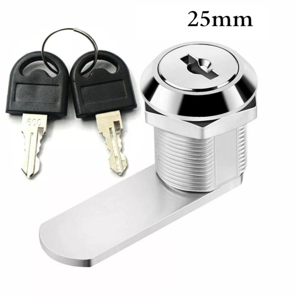 25mm Cam Lock for Lockers Mailboxes Cabinets Drawers