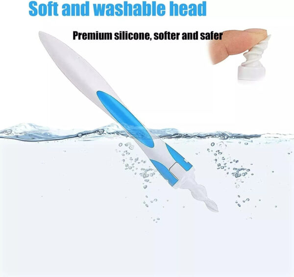 Ear Wax Remover Tool Safe Spiral Ear Cleaner with 16 Soft Tips - Image 10