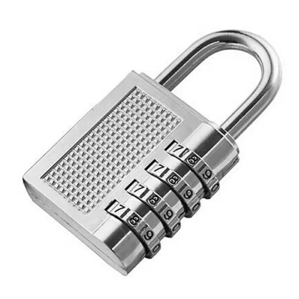 4 Digit Combination Padlock Heavy Duty Outdoor Lock Gym Travel Luggage Locker