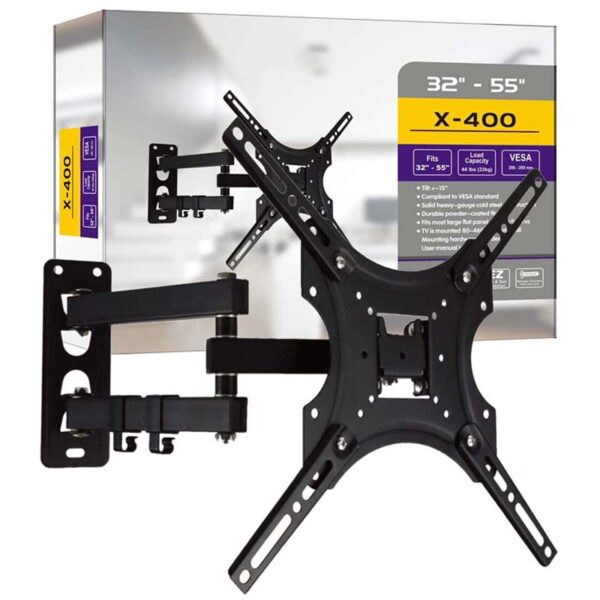 TV Wall Bracket Mount Swivel & Tilt For 32-55 Inch Screens